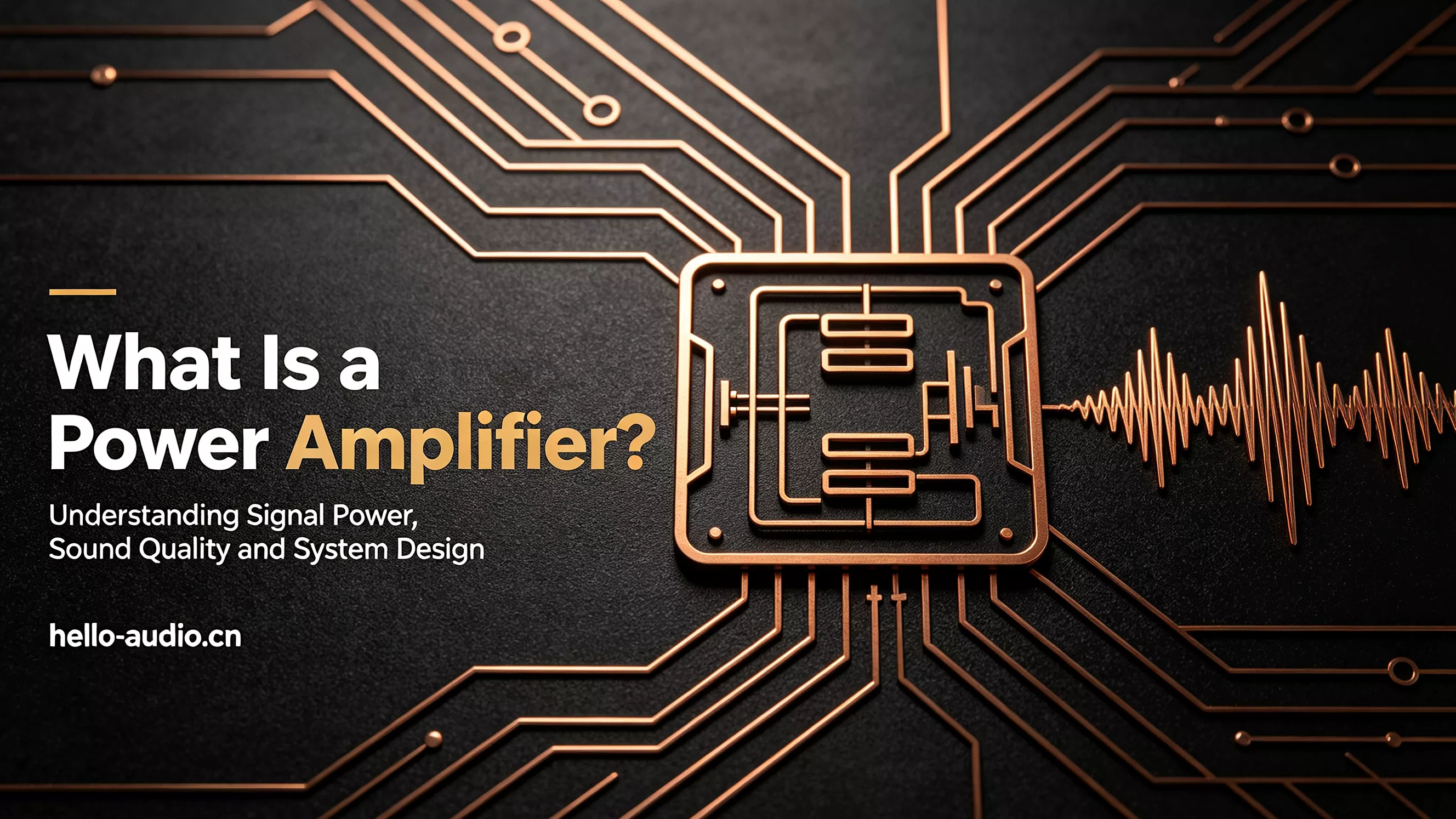 What Is a Power Amplifier? A Complete Guide for Audio Professionals