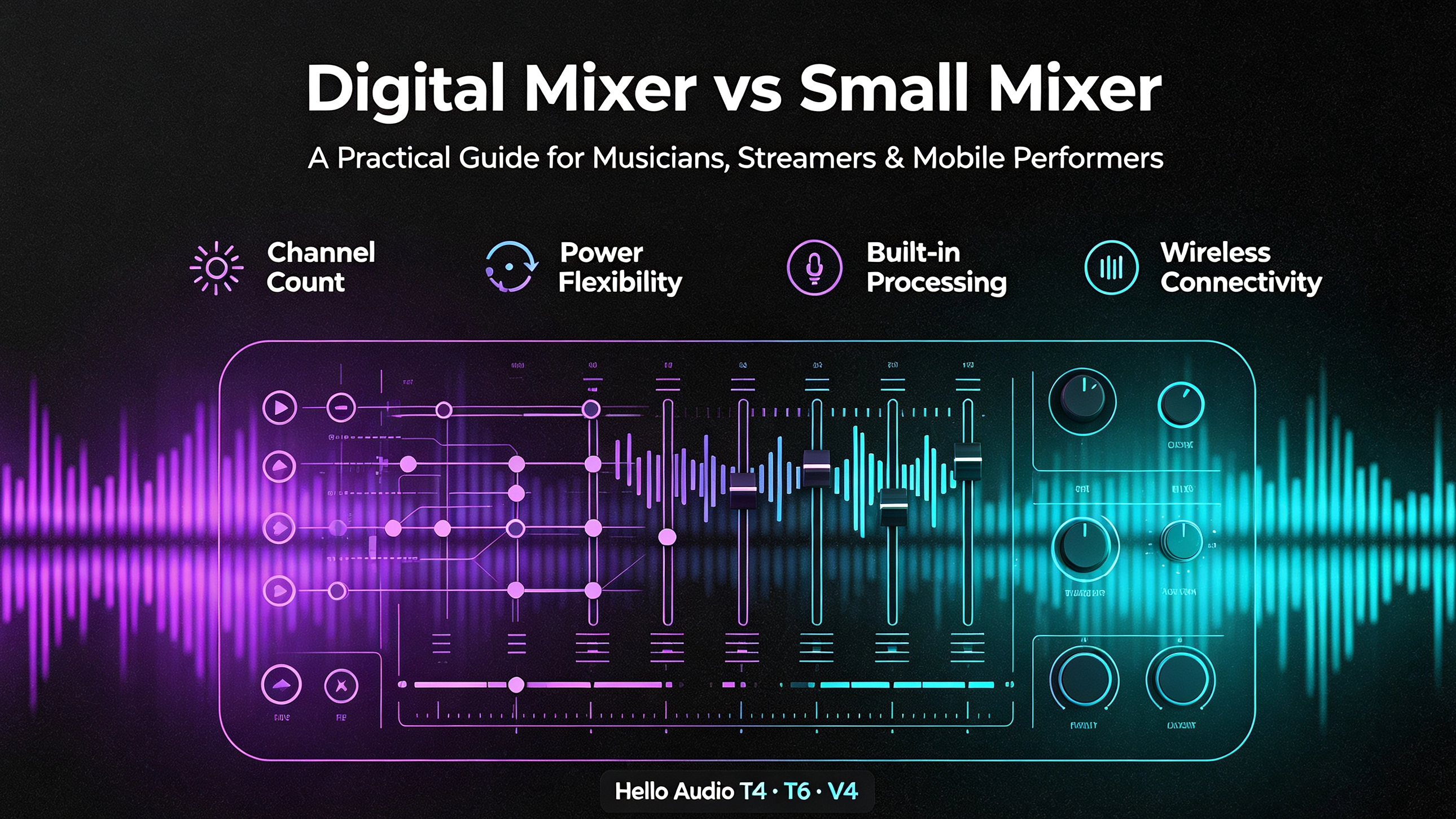 Sound Mixer 101: How to Choose a Digital Mixer or Small Mixer for Your Setup