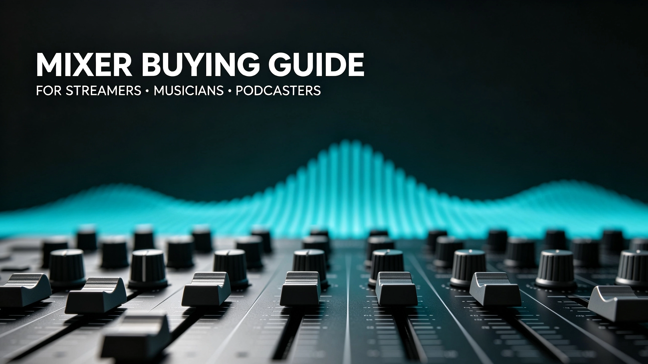 Digital Mixer vs. Mixing Console: Which One Do You Need?