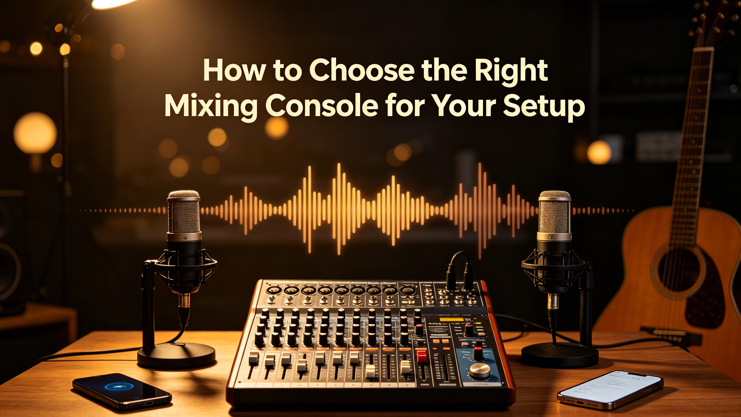 How to Choose the Right Mixing Console for Your Setup